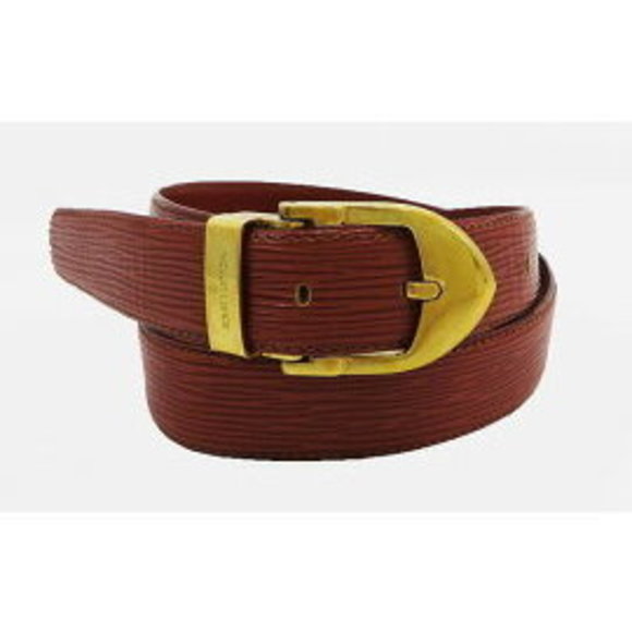Louis Vuitton belt Epi leather brown - Picture 1 of 3
